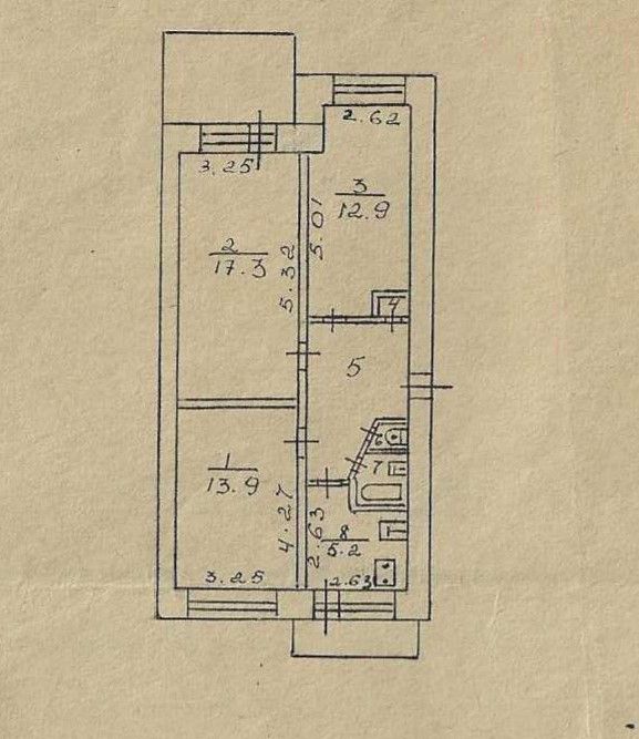 3-х комн.кв. на Верхне-Морской